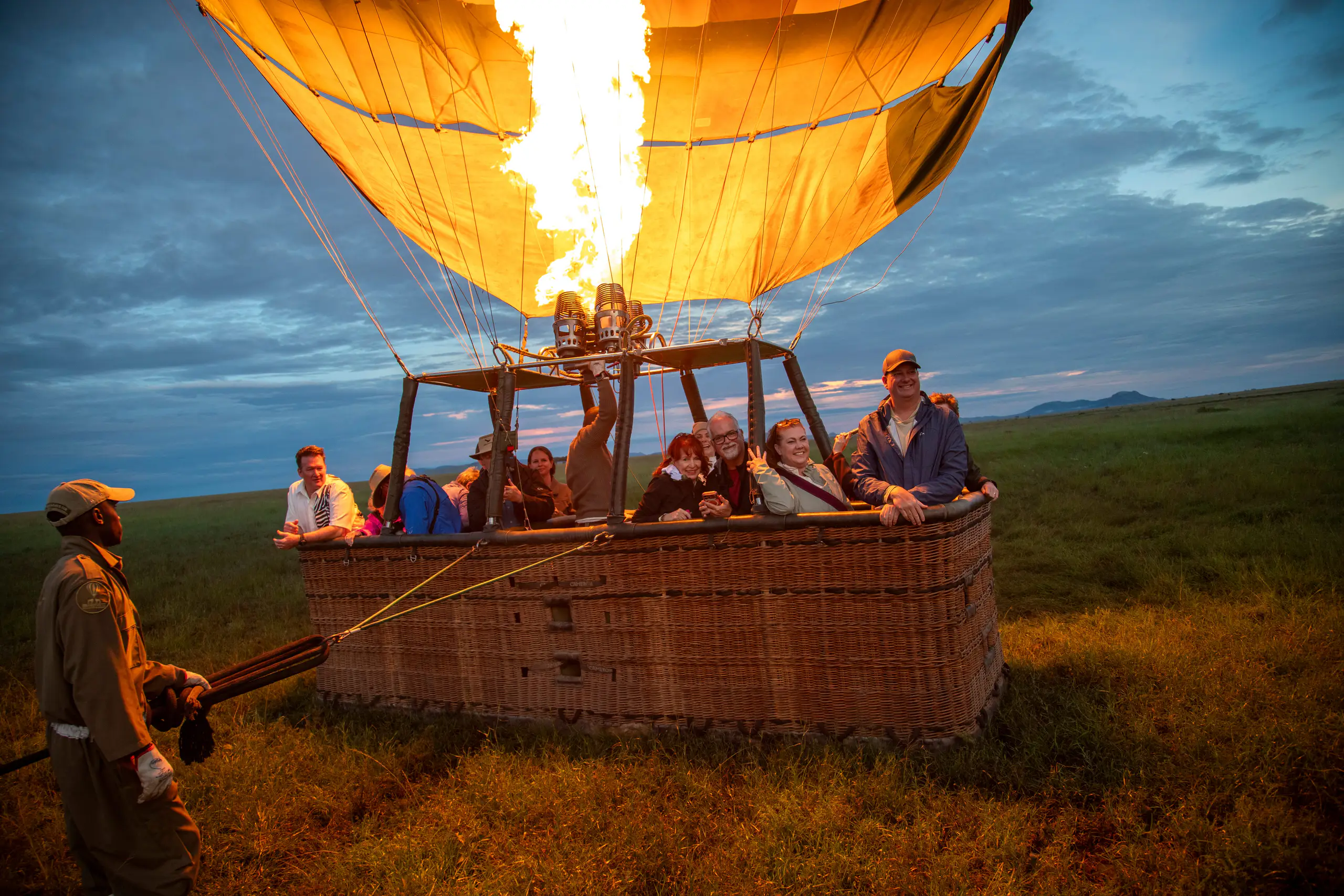 Serengeti Game Drive + Luxury Camp Inspections